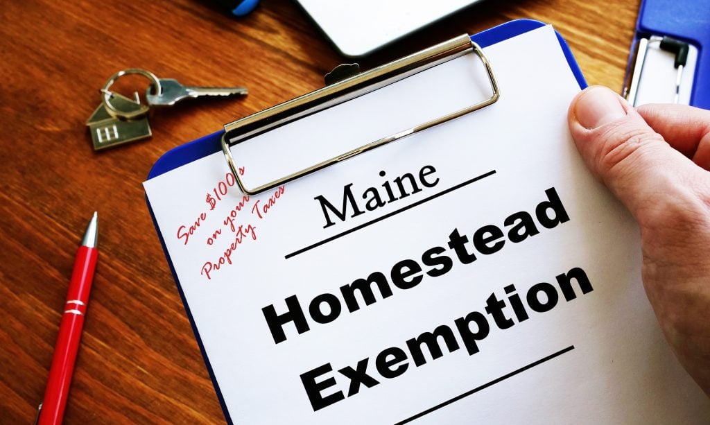 Save 100s Of Dollars On Your Property Taxes Maine Homestead