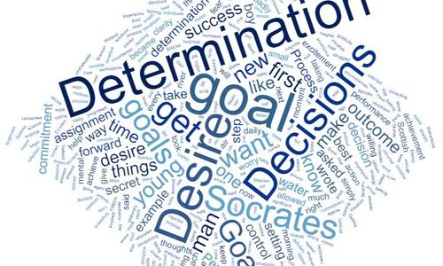 Desire, Decisions, Determination and Discipline