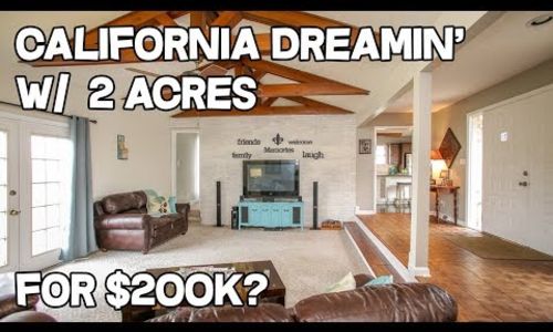 VIDEO - California style house, sunken living room, rambler house vs ranch house