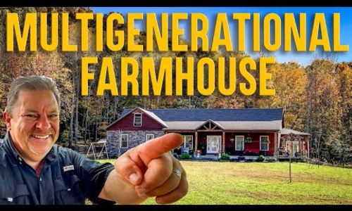 VIDEO - Multi-generational Farmhouse style on 5 ac. w/ Mountain views for sale