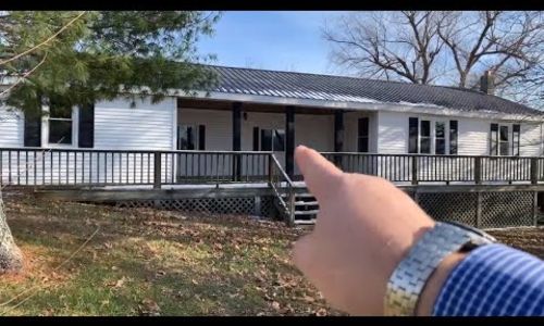 VIDEO - Manufactured home for sale near me on 6+ acres. Double wide Danville, Ke&hellip;