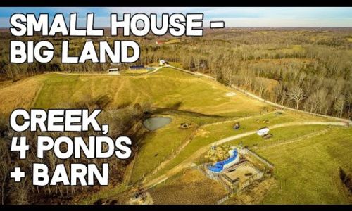 Small house - Big Land 123 acre Cattle Ranch. Ponds+Barn, Home and Land for Sale&hellip;