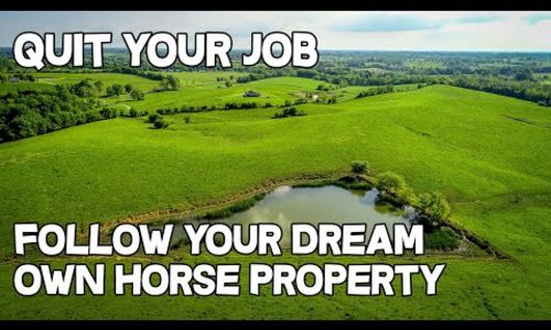 VIDEO – Quit your Job, Follow your Dream - own Horse Property in Kentucky. 109&hellip;
