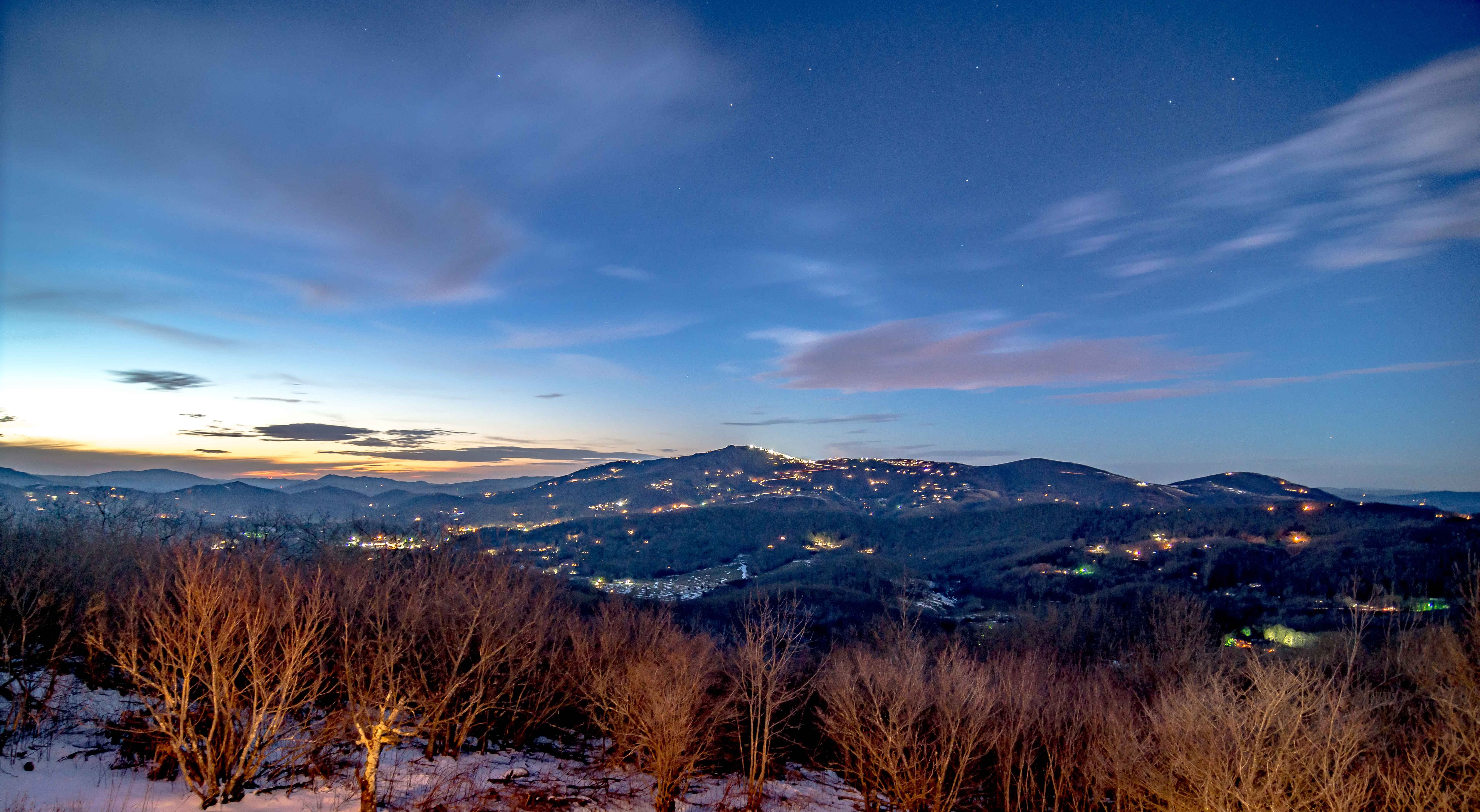 scenic views at banner elk north carolina near boone nc