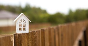 home on the fence