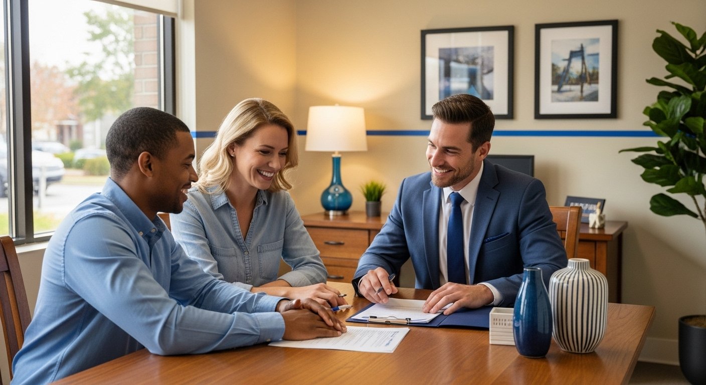 oakland-county-home-closing-meeting-couple-realtor
