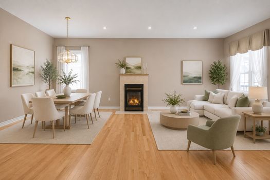 Living and Dining - 4063 Canyon Walk