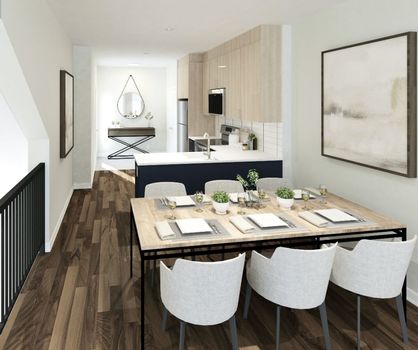 Dining Room + Kitchen