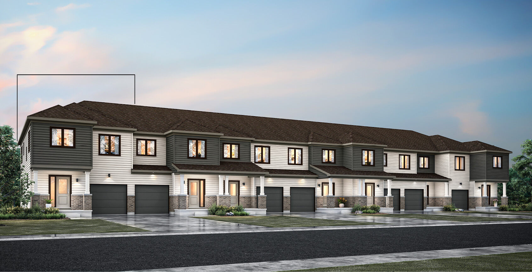 Nova End II Exterior Rendering