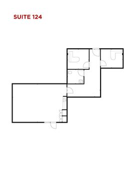 Suite 124 Floorplans
