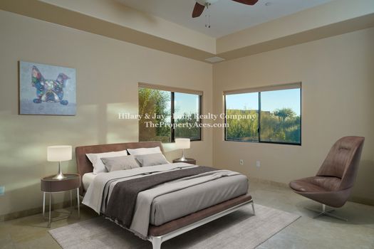 First Guest Bedroom Shot 2- Virtually Staged