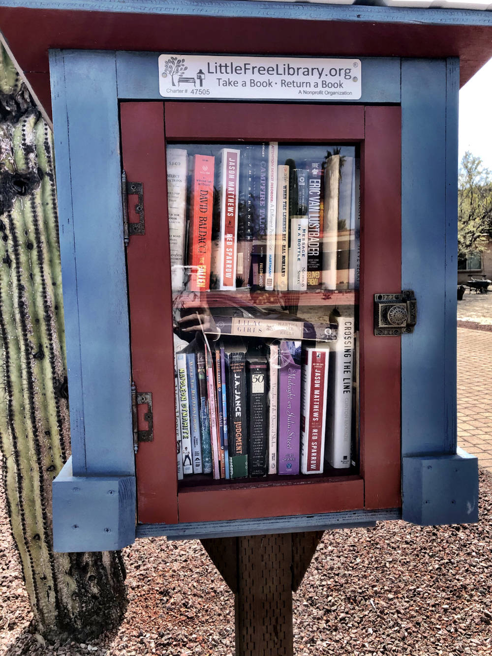 Little Free Library In the Oro Valley Country Club 1