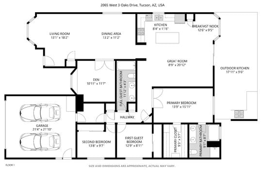 Floorplan 2065 W Three Oaks