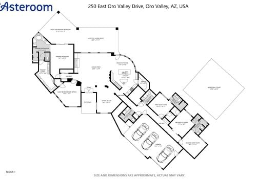 250 E Oro Valley Drive Floorplan