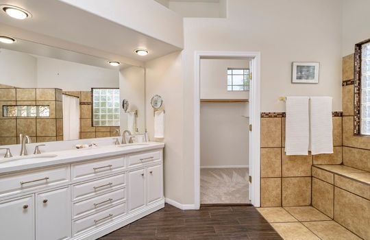 Primary Bathroom with Walk-In Shower