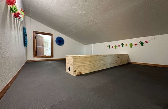 Attic Storage Area- Hideaway