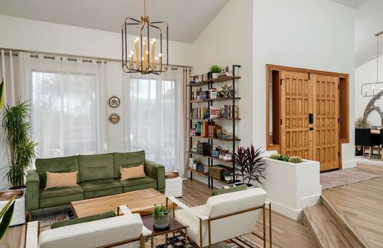 Sunken Living Space Shot 1