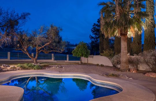 Twilight By The Pool