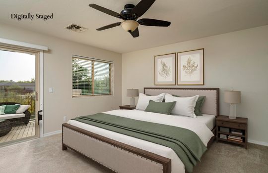 First Guest Bedroom Digitally Staged