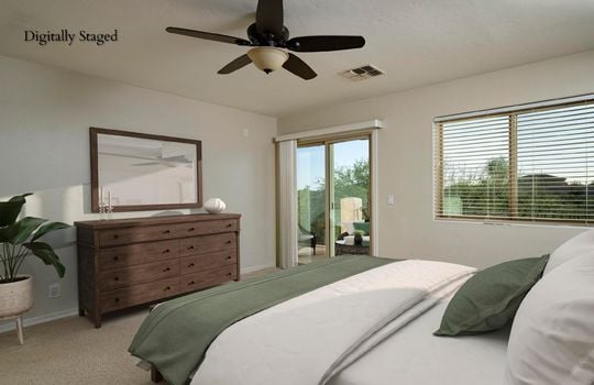 First Guest Bedroom Shot 2 Digitally Staged