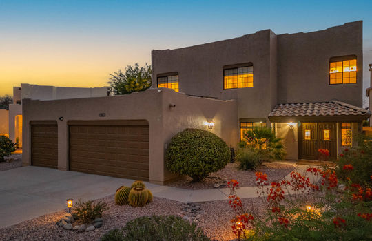 Exterior at Twilight