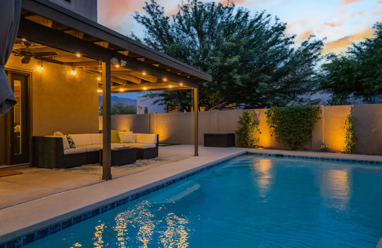 Outdoor Space- Twilight Shot 2