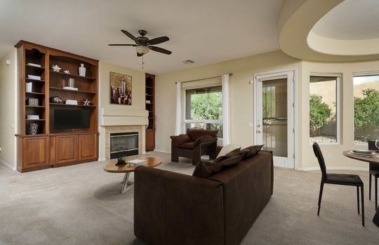 Great Room-Formal Dining Shot 1- Digitally Staged