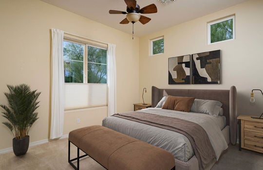 Guest Bedroom- Digitally Staged