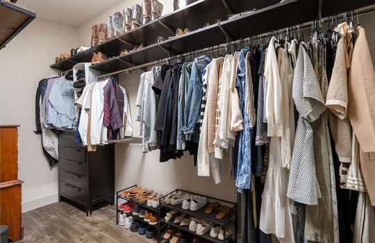 Primary Walk-In Closet