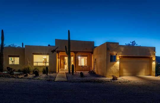 Exterior at Twilight