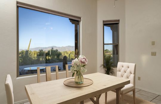 Formal Dining Digitally Staged