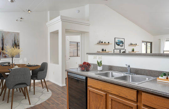 Kitchen Shot 3- Digitally Staged