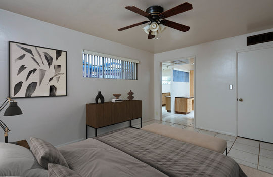 Primary Bedroom Shot 2 - Digitally Staged