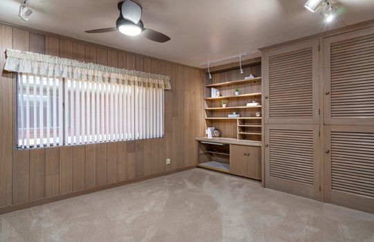 Guest Bedroom With Built-Ins