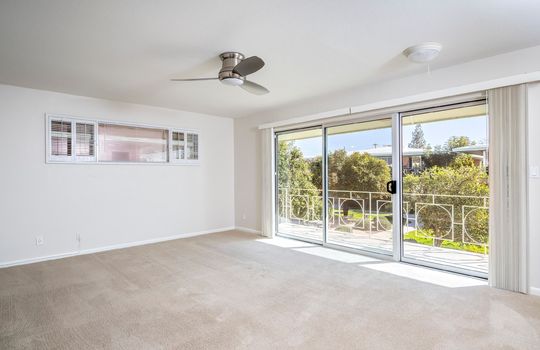 Primary Bedroom With Balcony