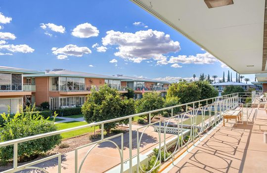 Rear Balcony Off Primary Bedroom