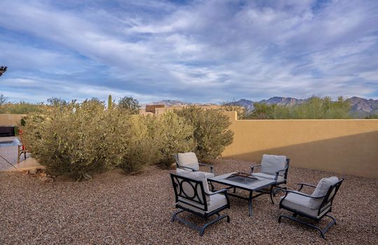 Side Yard With Beautiful Sunset, Mountain and Windmill Views