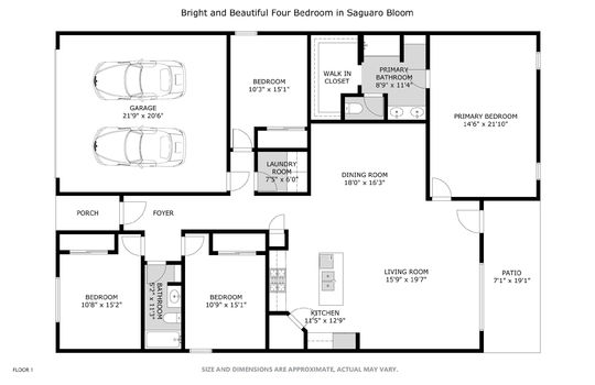 10029 N Ruby Range Trail Floorplan