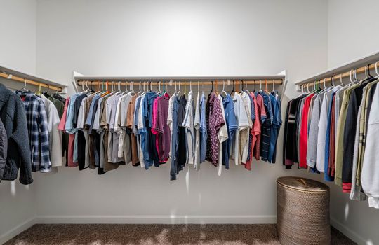 Large Primary Closet