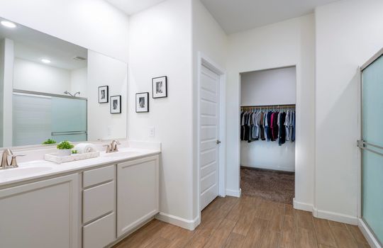 Primary Bath With Dual Vanities