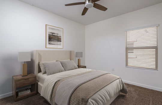 Second Guest Bedroom (Digitally Staged)