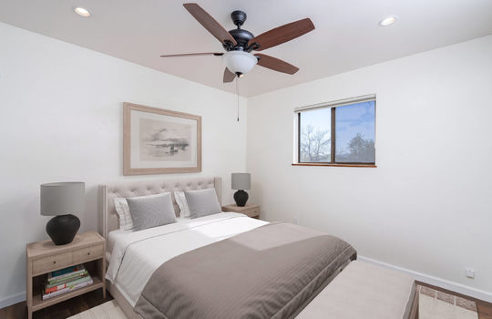 Second Guest Bedroom - Digitally Staged