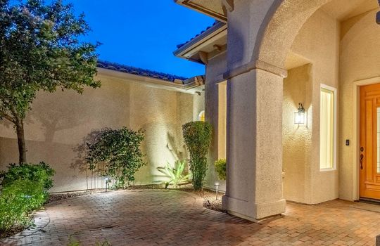 Courtyard At Night