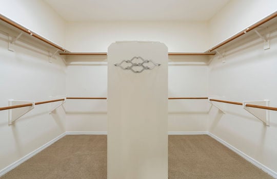 Primary Walk-in Closet