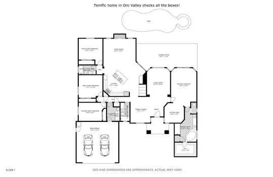 Spirit Mountain Floorplan
