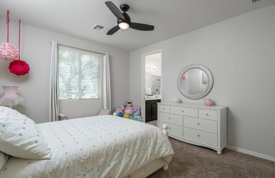 First Guest Bedroom Shares Jack and Jill Bath