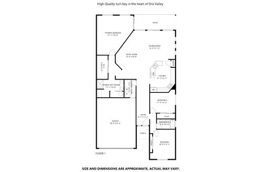 High Quality turn key in the heart of Oro Valley