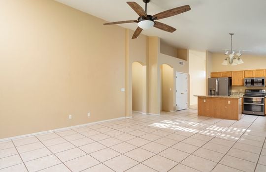 Open Great Room With Dining Area