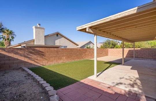 Outdoor Space With Covered Patio