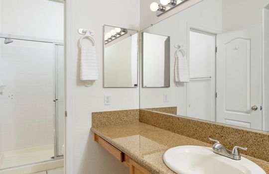 Primary Bath With Separate Room For Shower and Toilet